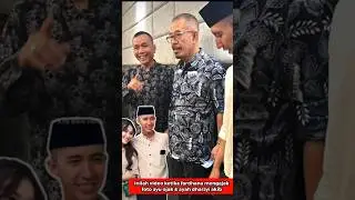 Momen lucu ketika ayu Ting Ting & Dhana bercandain ayah mereka ketika akan berfoto 