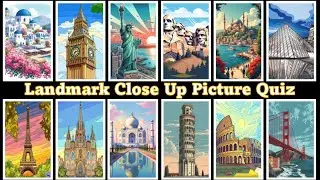 🔍 Can You Guess the Landmark From a Close-Up? | Ultimate Landmark Picture Quiz 🌍