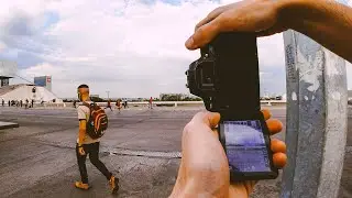 5 minutos de Fotografia de Rua Silenciosa em Brasília (POV)