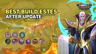 ESTES NEW EMBLEM TANK MORE OVERPOWER!! BEST ESTES GAMEPLAY!! | MOBILE LEGENDS : BANG BANG INDONESIA