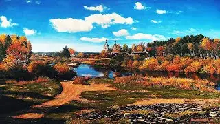 Осенние пейзажи. Художник Валерий Ниминущий