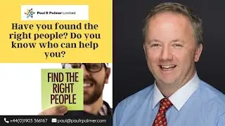 Have you found the right people Do you know who can help you?