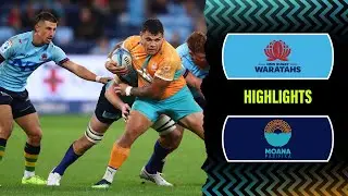 Super Rugby Pacific 2023 | Waratahs v Moana Pasifika | Rd 15 Highlights