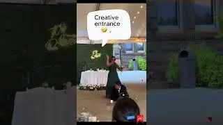Creative wedding entrance 🤣🤣🤣🤣🤣🤣 #wedding