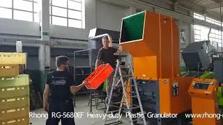 China Ningbo Rhong RG-5680EF Heavy-duty Plastic Granulator Crusher