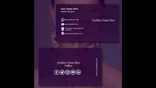Business card design illustration | Card 01