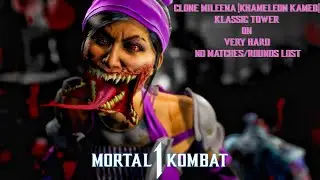 Mortal Kombat 1 - Clone Mileena (Khameleon Kameo) Klassic Tower On Very Hard No Matches/Rounds Lost