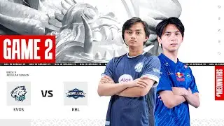 EVOS GLORY vs REBELLION ESPORTS | Regular Season Week 9 Day 2 | Game 2 | 