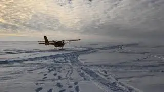 Полет на рыбалку! оз  Тенис Омская обл