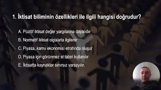 Mikro İktisada Giriş, 43 çözümlü soru, 2024