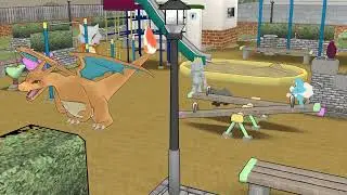 (MMD) Charizard Farting In Public