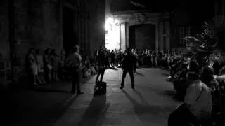 Street singing in Barcelona...
