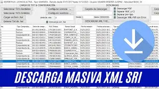 📛Descarga masiva XML de cualquier mes 📛 SRI