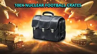 I OPENED 100 NEW NUCLEAR FOOTBALL CRATES!