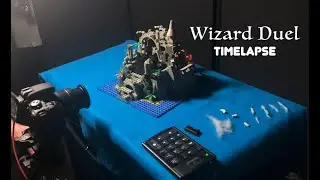 Animation Timelapse | LEGO Wizard Duel | Immortal Combat | Brickfilm