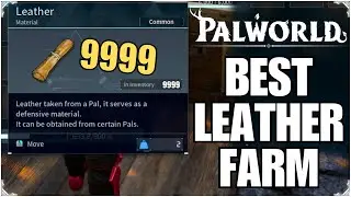 Palworld - EASY & SIMPLE Leather Farming Method in Palworld