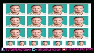 How To Edit Passport Size and Stamp Size Photo । 4K । HD