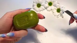ASMR SOAP MILLER GREEN HOTEL SOAP☘️☘️🌿🌿