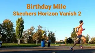 Birthday Mile in the Skechers Horizon Vanish 2