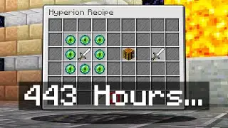 It took 443 hours but we finally got THE SWORD [13] | HYPIXEL SKYBLOCK