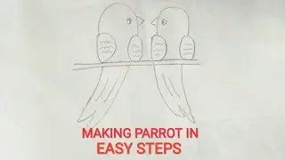 How to make a parrot in 2 easy steps