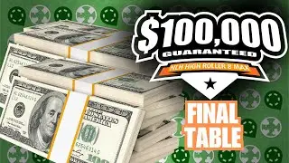$181,700 GTD Poker Tournament Final Table | NLH High Roller 8 Max