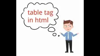table tag in html hindi lesson 7 @ html in hindi with lavyansh