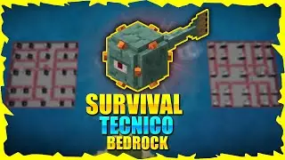 GRANJA MAVISA DE GUARDIANES 200K/Hora || SURVIVAL TECNICO BEDROCK (TuBeRaCraft) CAP 7  - DevolCraft