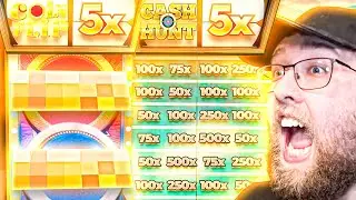 5X TOP SLOT CASH HUNT & COINFLIP ON CRAZY TIME! (INSANE POTENTIAL)