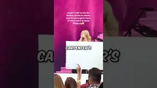 They were shocked this happened at Sabrina Carpenter's concert 😱