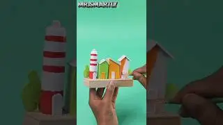 "Creating Magic with Mouldid Clay: Miniature Scenery Masterpieces Unveiled!" #shorts #viral