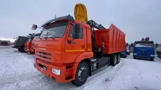 Камаз 65115 ломовоз с КМУ VPL10