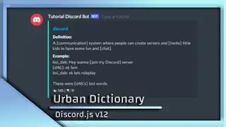 HOW TO MAKE A DISCORD BOT | URBAN DICTIONARY | #22