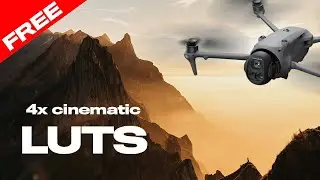 Free LUTs for DJI Mavic 4 Pro – Cinematic Color Grading Pack