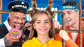 ¡Papá contra padrastro en la cárcel! ¡Cómo escapar de la prisión!