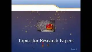 50 Research Paper Topics
