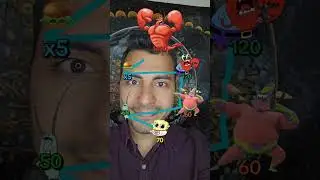 Babg Spongebob Patrick and mr krabs math brain test game 