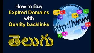 How to Buy Expired Domains with Quality Back Links Telugu | High DA High PA | Tech Updates Telugu