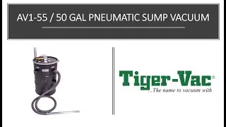 PNEUMATIC SUMP CLEANER BY TIGER-VAC