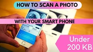 How To Scan A Photo And Reduce Documents Size Under 200 KB