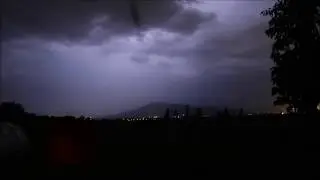 Letná nočná búrka  - night thunderstorm