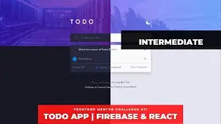 ToDo App | React and Firebase