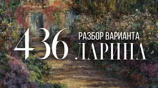 Разбор 436 варианта Ларина, 14, 17 задания
