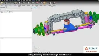 HyperWorks 2021: CAD Import, Assembly Hierarchy