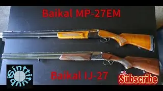 Baikal double barrel shotguns 