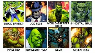 Every Hulk Personality Explained In 22 Minutes