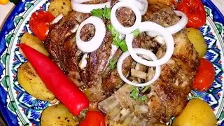 НЕРЕАЛЬНО ВКУСНО 💣БАРАНИНА В ДУХОВКЕ💥Куй гуштидан шохона таом💯