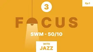 STUDY WITH ME 💼☕ FOCUS #1 📖3H - 🍅 Pomodoro 50 - 10 - WITH JAZZ MUSIC