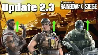 New Patch Update! Y5S2.3 Update Out Now! Patch Notes! | Rainbow Six Siege (Year 5 Season 2.3)