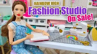 Let's check out the Rainbow High Dream & Design Fashion Studio and Make a quick Craft for the Dolls!